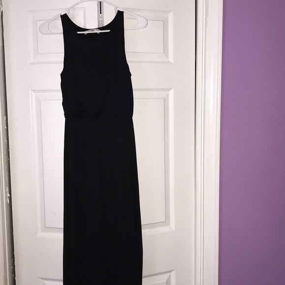 Loft Ann Taylor black maxi dress - Picture 2 of 3